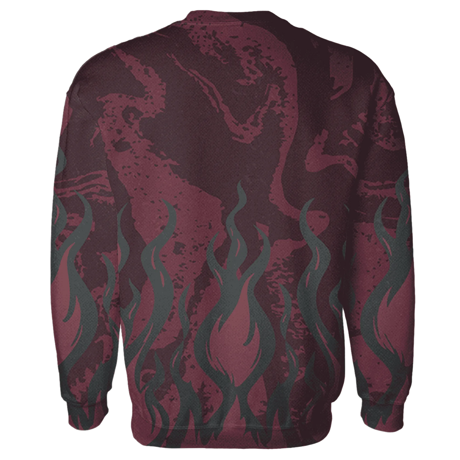 VaporMax-Night-Maron-Burgundy-Sweatshirt-Match-BER-Burn-Fear-3D