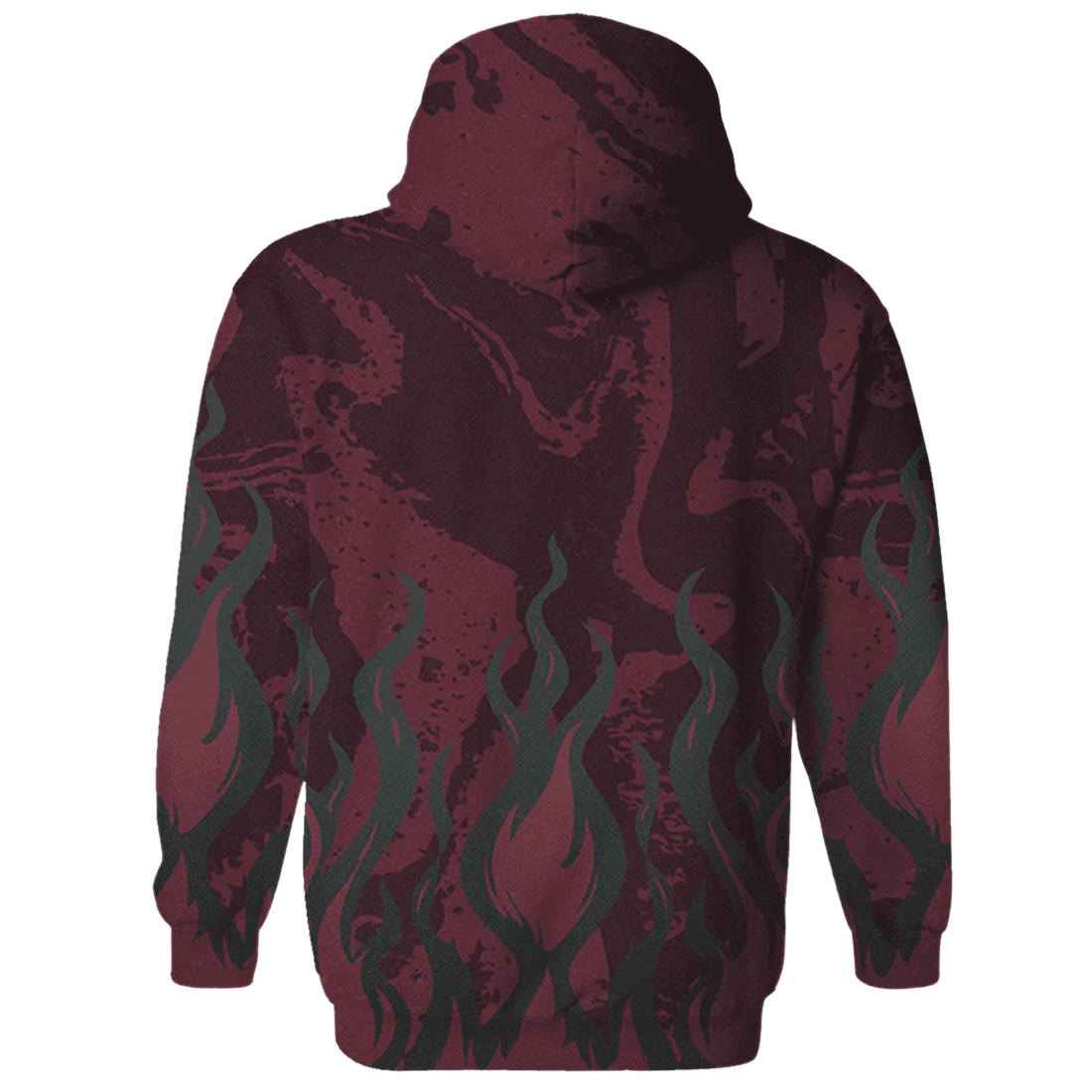 VaporMax-Night-Maron-Burgundy-Hoodie-Match-BER-Burn-Fear-3D