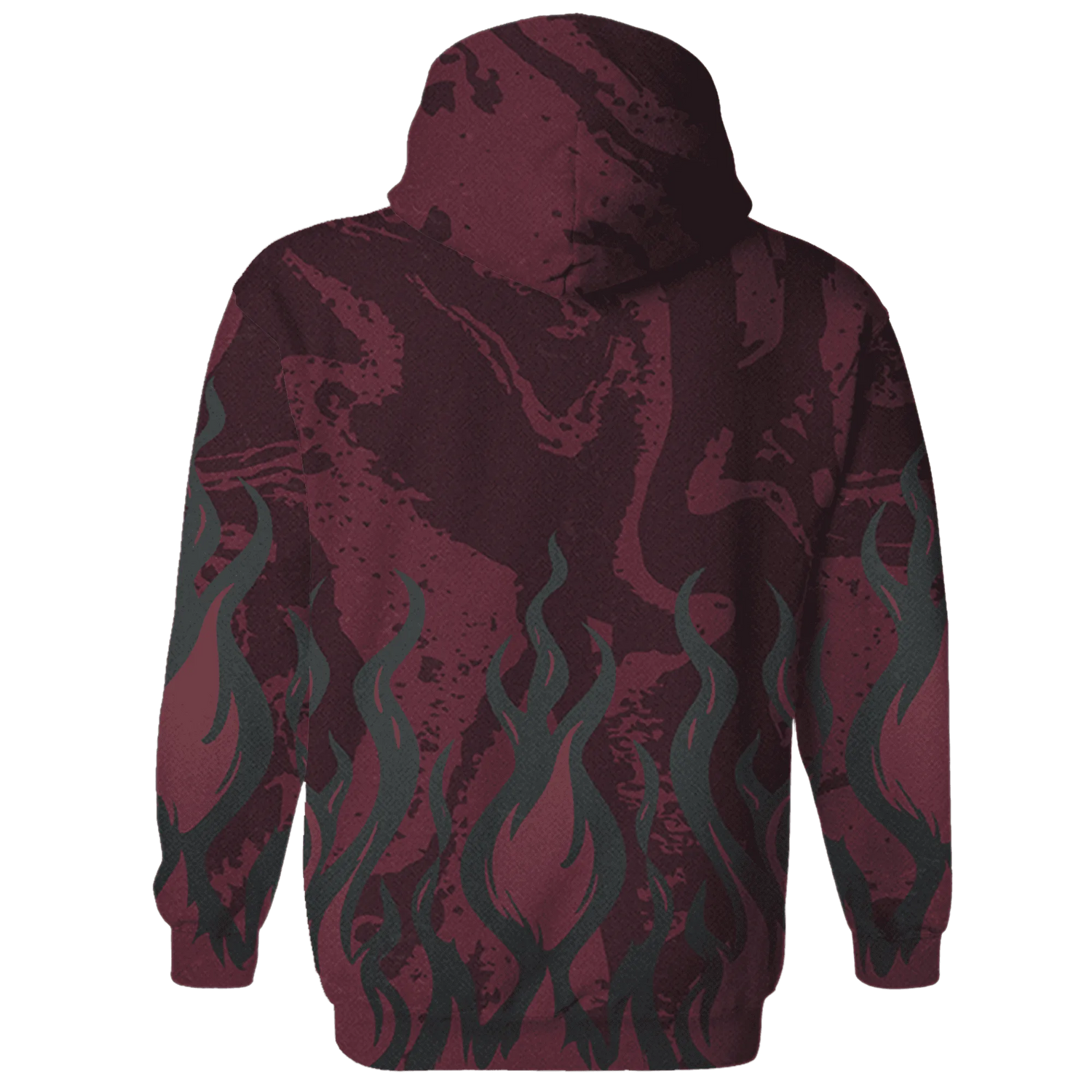 VaporMax-Night-Maron-Burgundy-Hoodie-Match-BER-Burn-Fear-3D