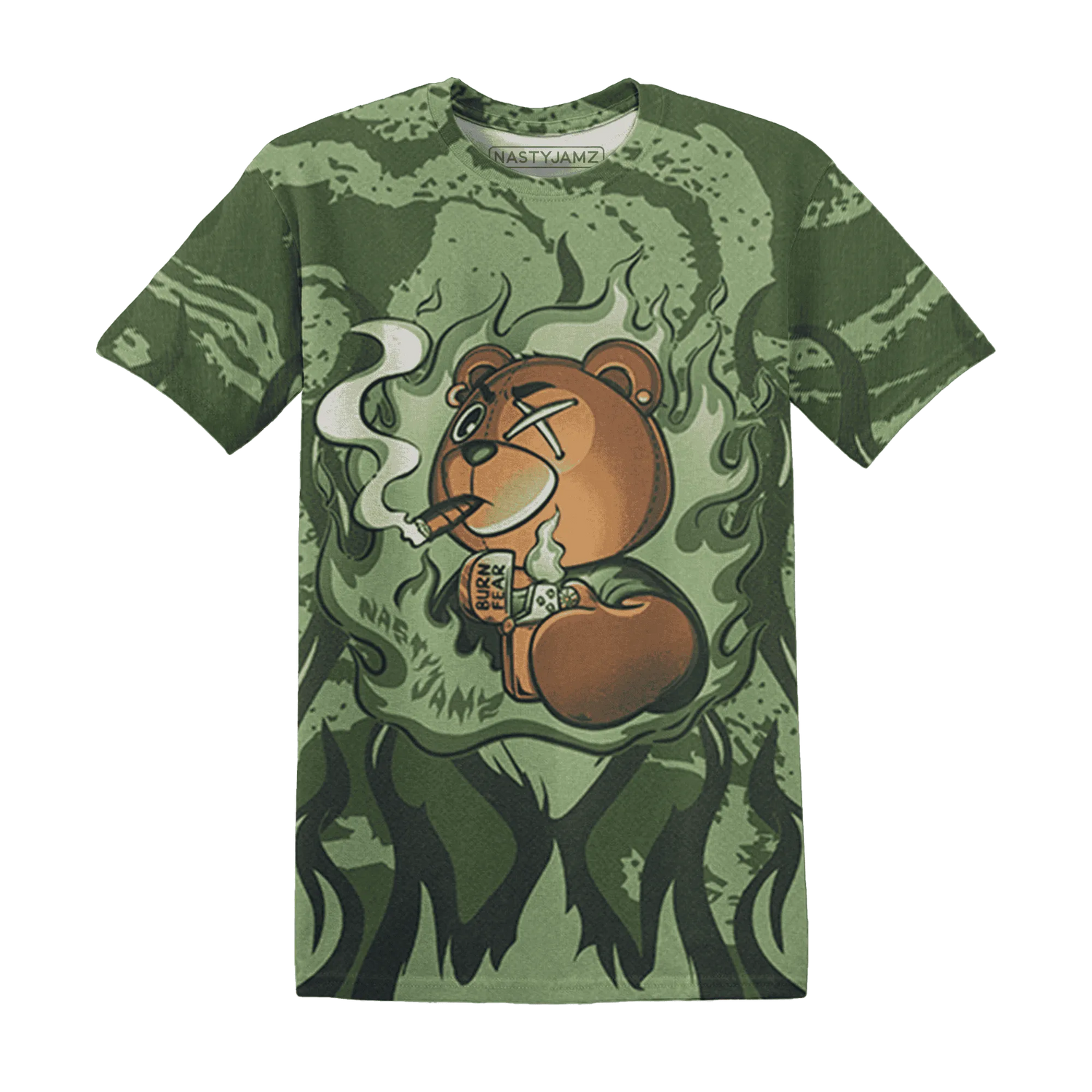 VaporMax-Plus-Alligator-T-Shirt-Match-BER-Burn-Fear-3D