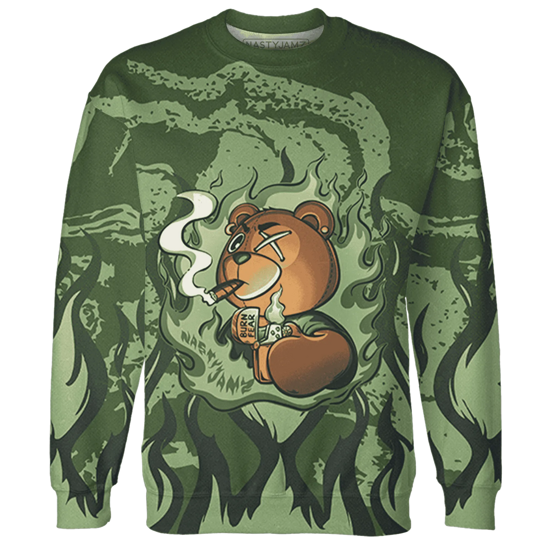 VaporMax-Plus-Alligator-Sweatshirt-Match-BER-Burn-Fear-3D