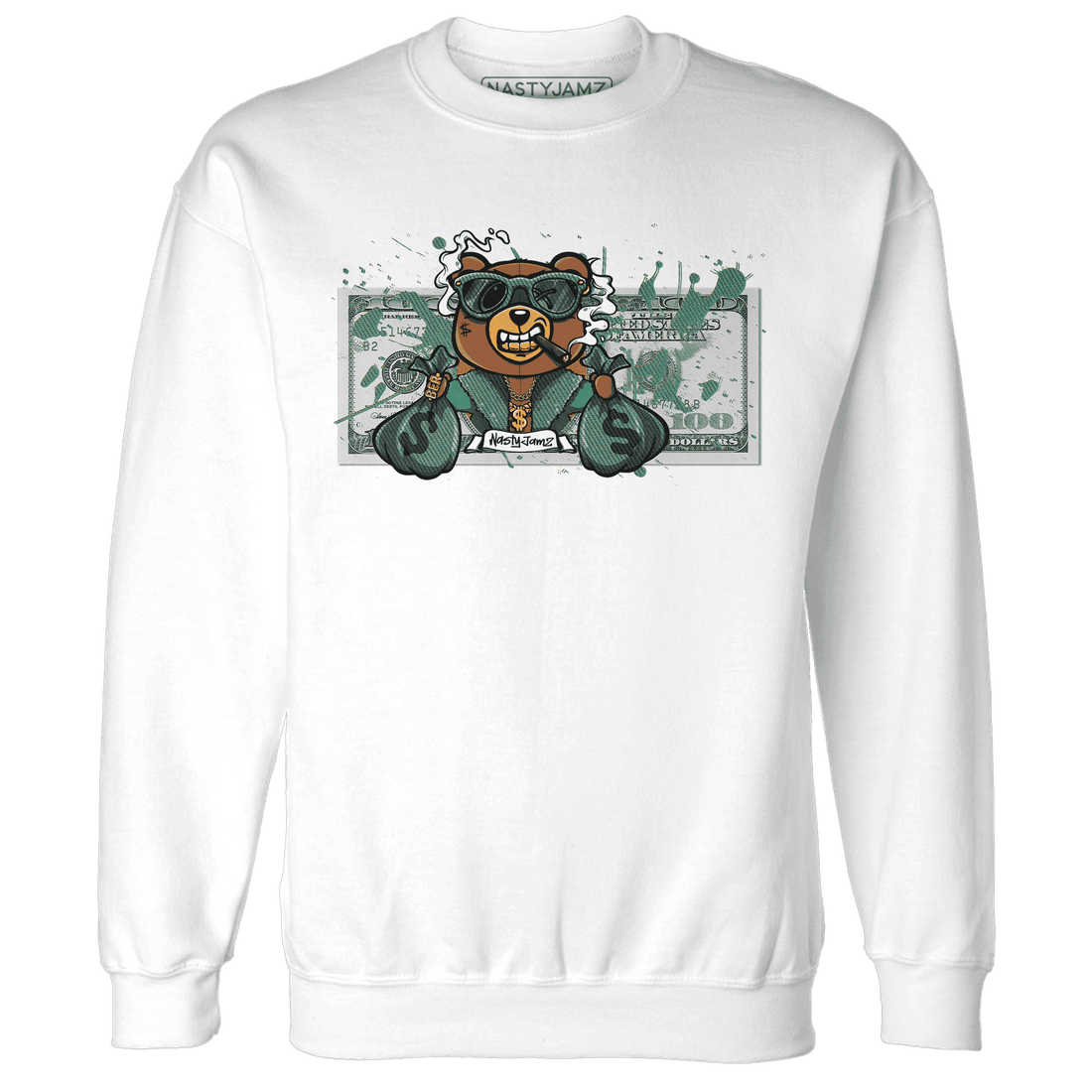 Nina CN Abney 3s Sweatshirt Match BER Dollar - NastyJamz