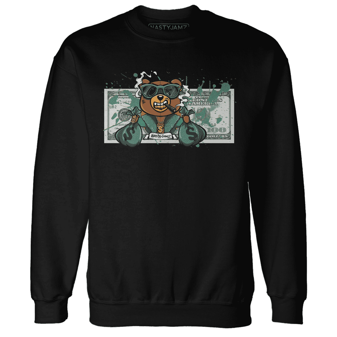 Nina CN Abney 3s Sweatshirt Match BER Dollar - NastyJamz