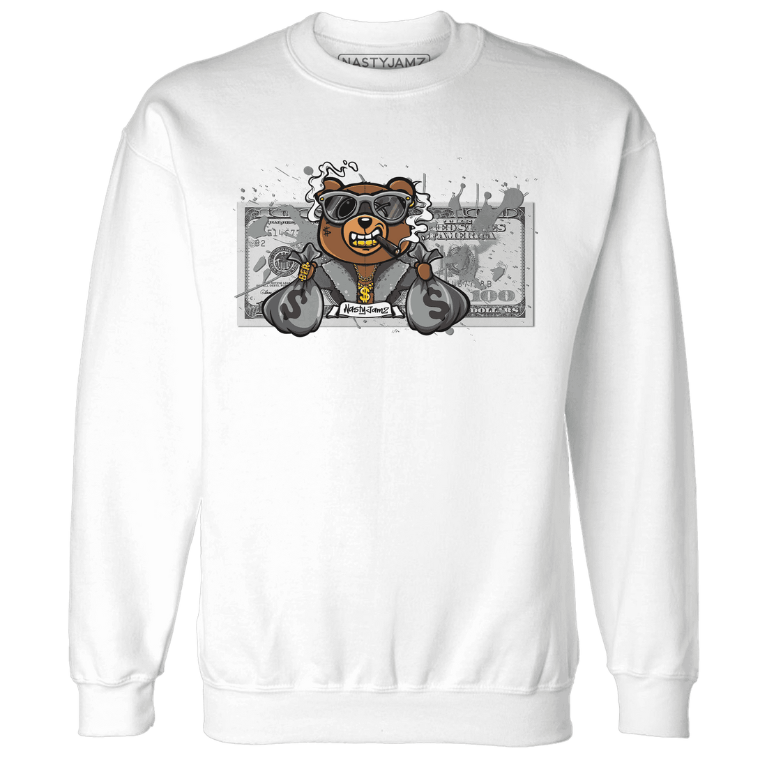 Paris Olympicsss 4s Sweatshirt Match BER Dollar - NastyJamz