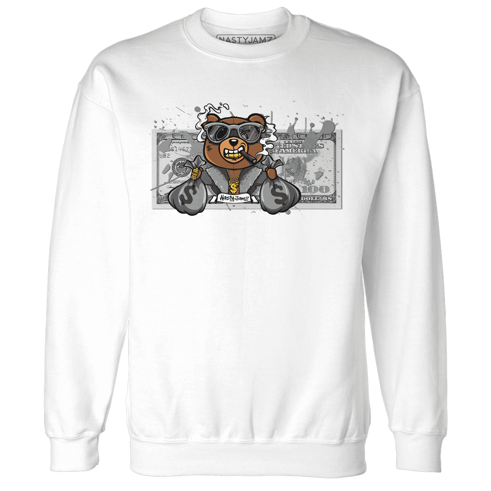 Paris Olympicsss 4s Sweatshirt Match BER Dollar - NastyJamz