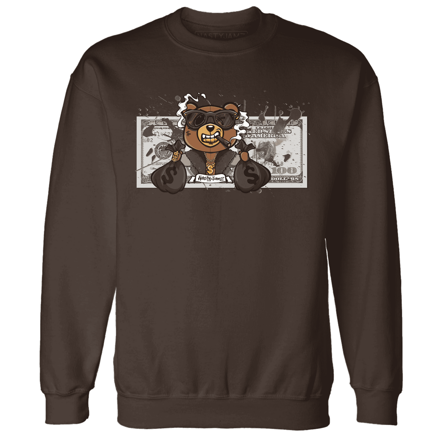 Dunk Low Baroque Brown Sweatshirt Match BER Dollar - NastyJamz