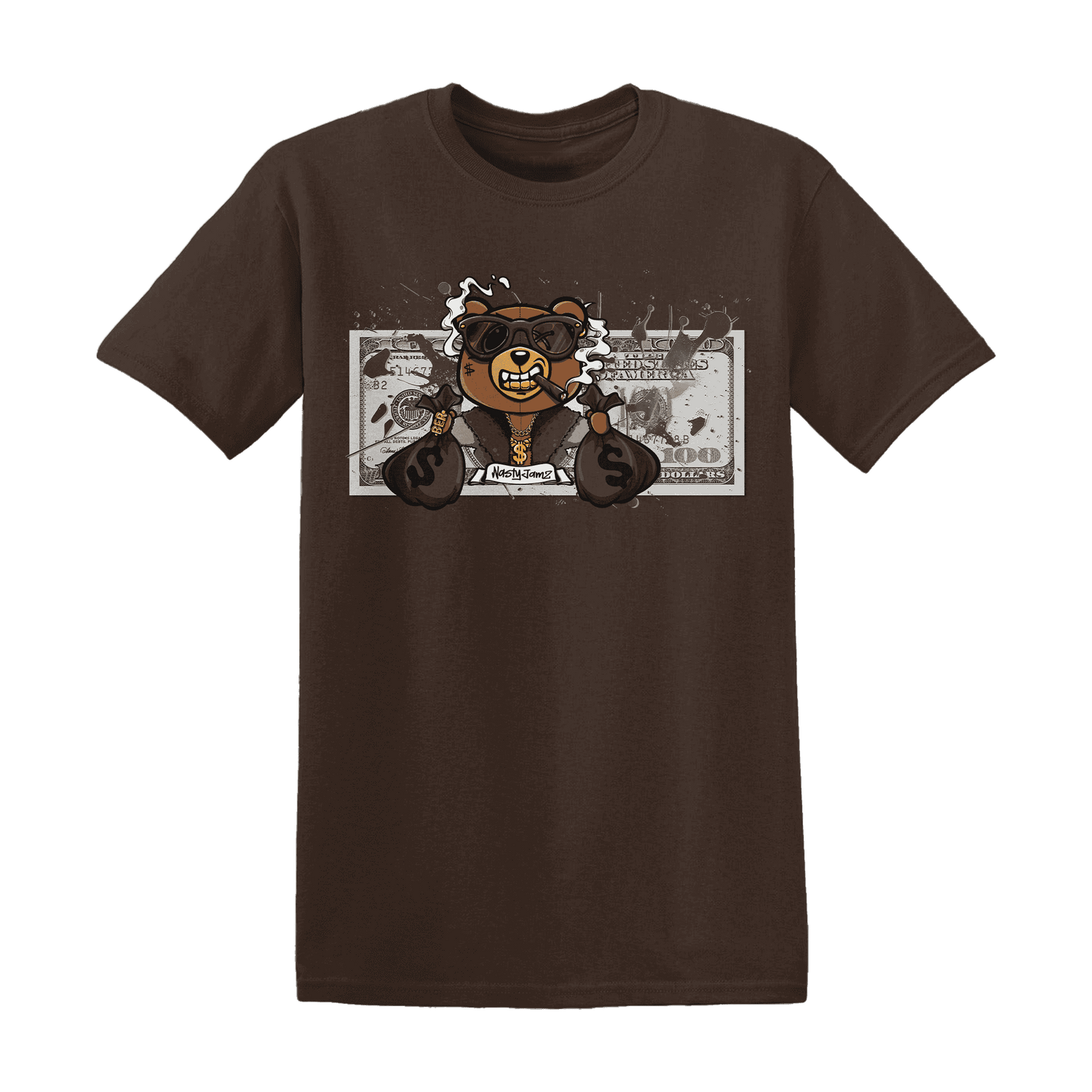 Dunk Low Baroque Brown T Shirt Match BER Dollar - NastyJamz