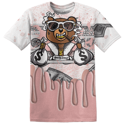 Low Legend Pink 11s T Shirt Match BER Dollar 3D All-Over Print - NastyJamz
