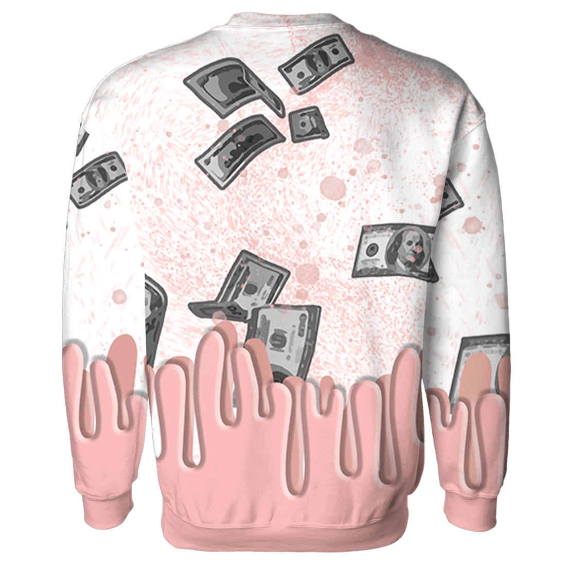 Low Legend Pink 11s Sweatshirt Match BER Dollar 3D All-Over Print - NastyJamz