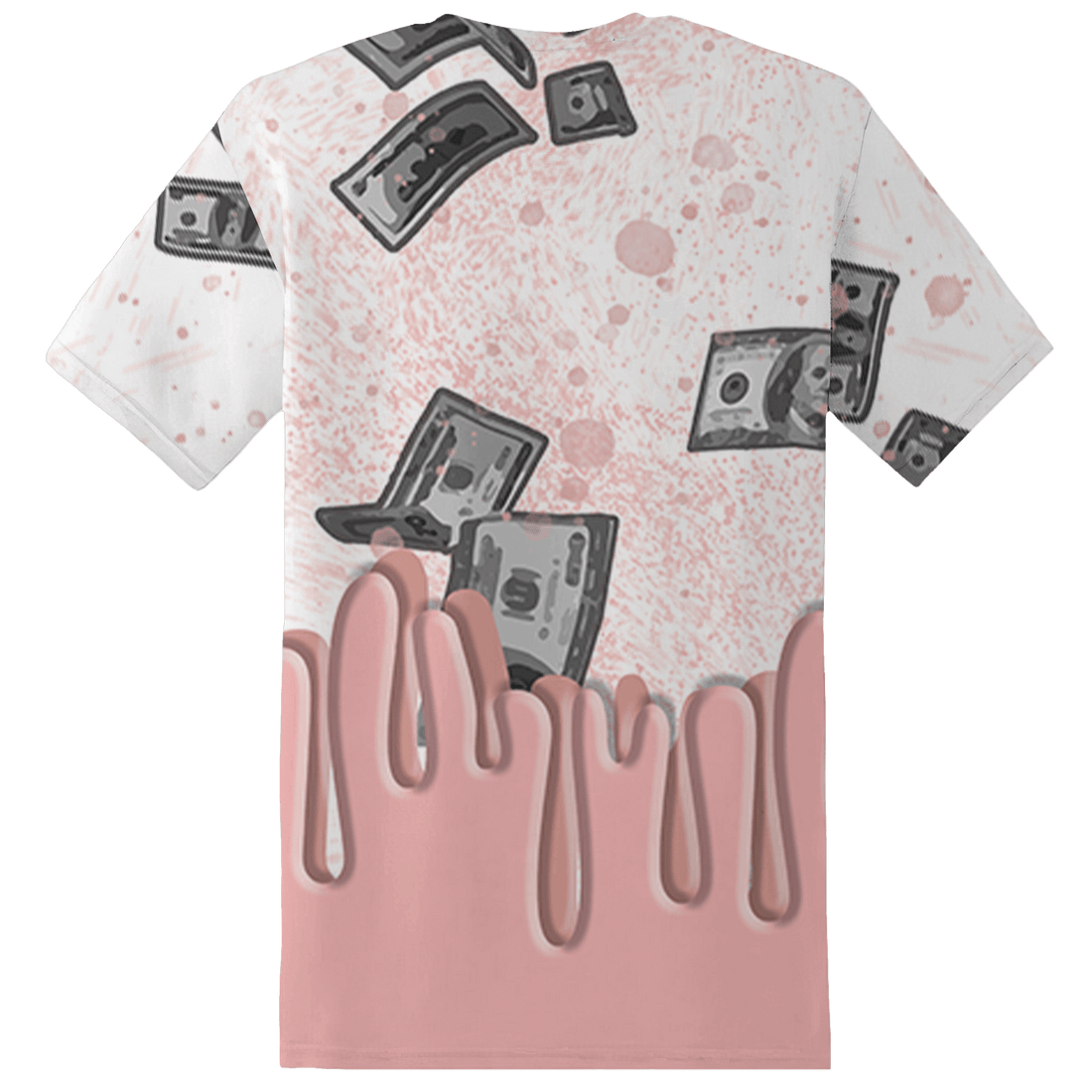 Low Legend Pink 11s T Shirt Match BER Dollar 3D All-Over Print - NastyJamz