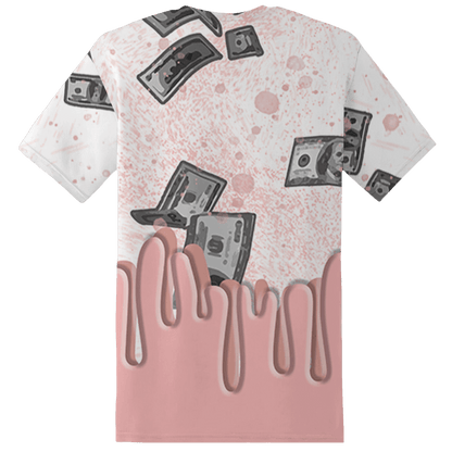Low Legend Pink 11s T Shirt Match BER Dollar 3D All-Over Print - NastyJamz