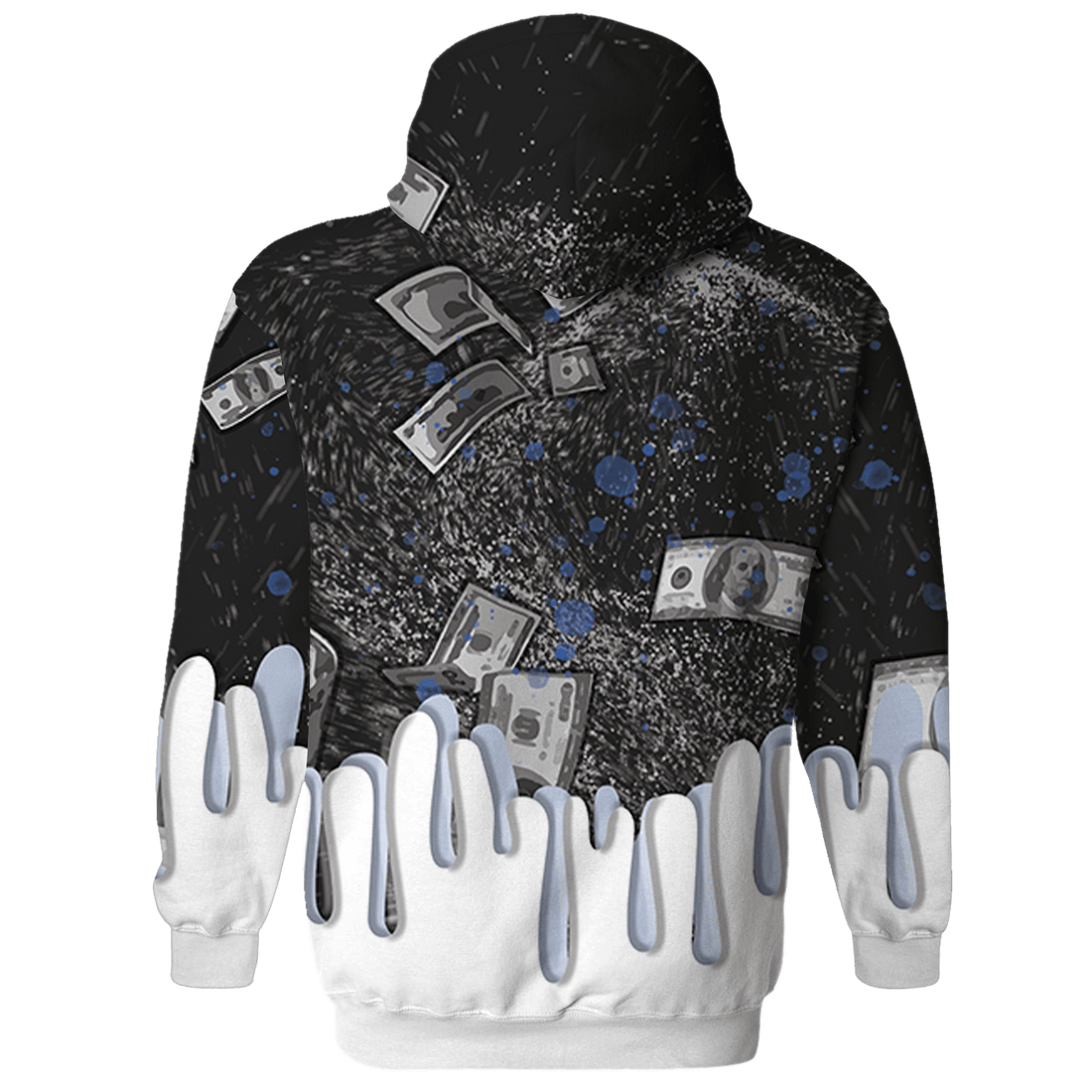 Low Space Jamz 11s Hoodie Match BER Dollar 3D All-Over Print - NastyJamz