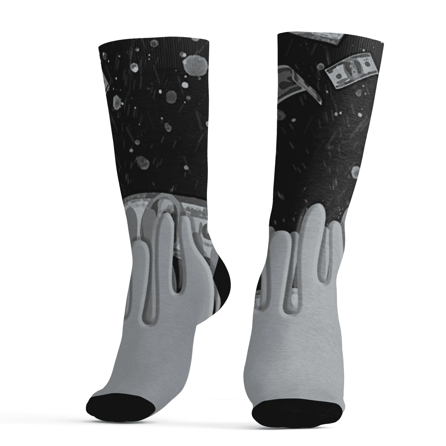 Wolf-Grey-12s-Socks-Match-BER-Dollar-3D