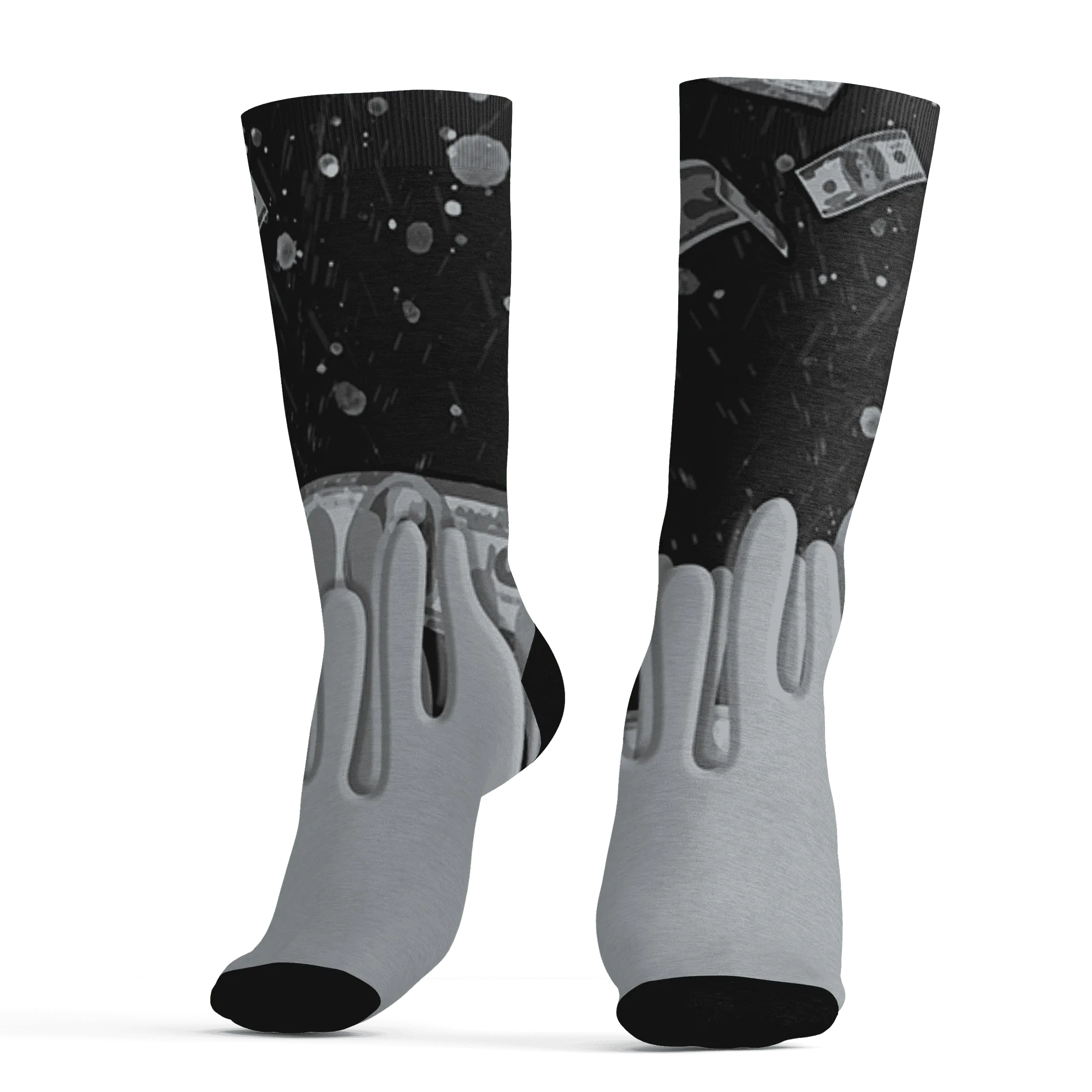 Wolf-Grey-12s-Socks-Match-BER-Dollar-3D