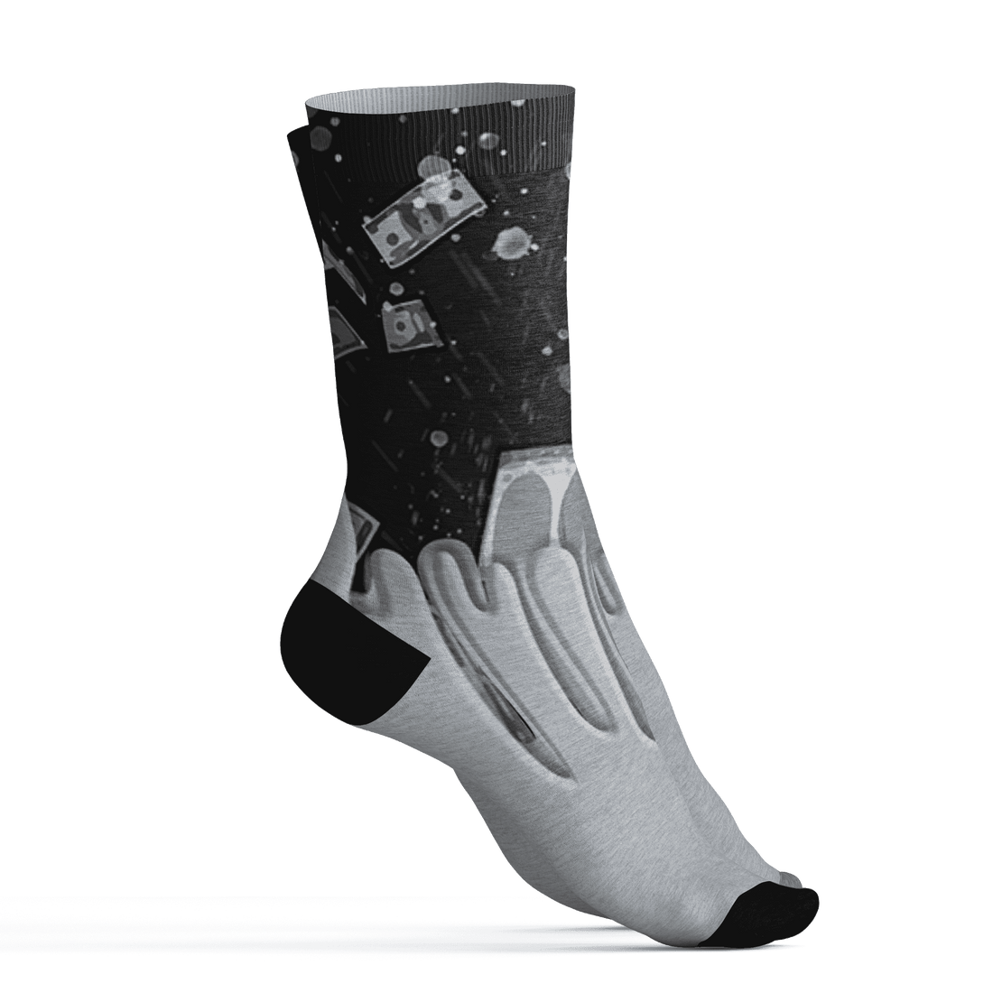 Wolf-Grey-12s-Socks-Match-BER-Dollar-3D