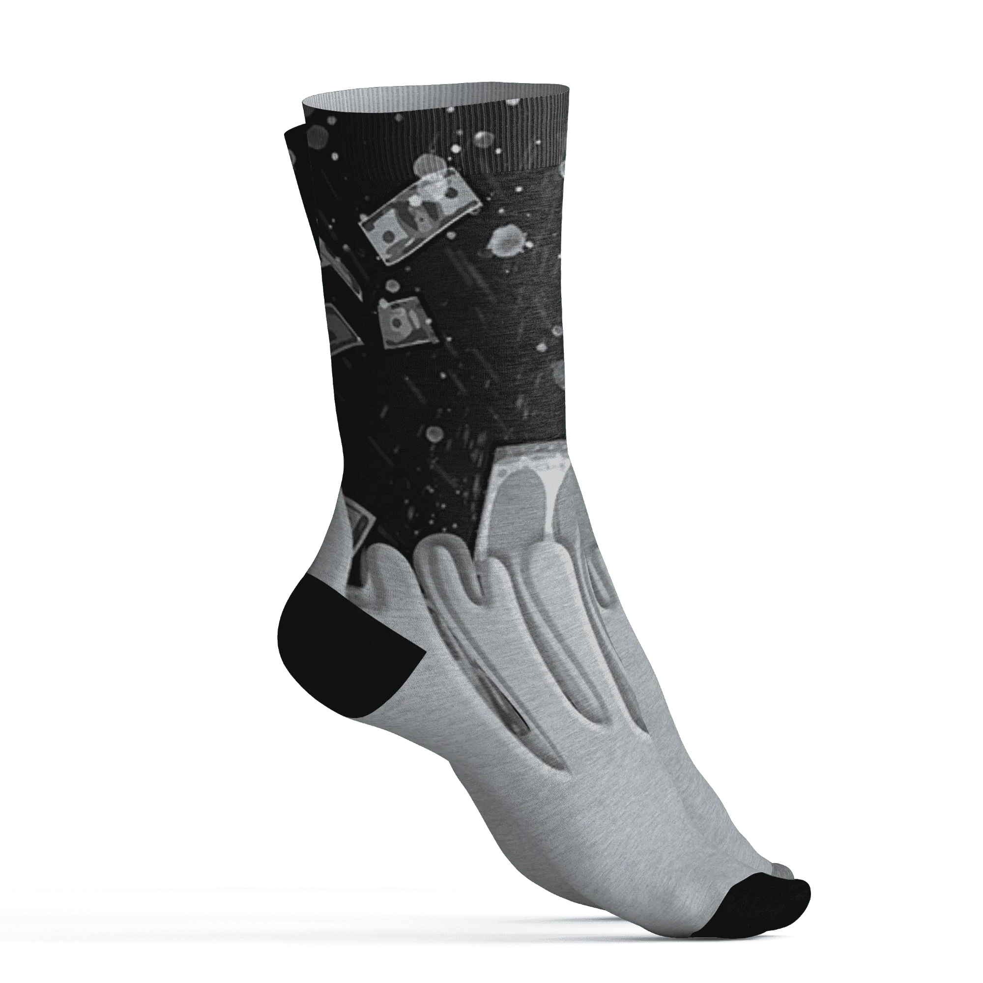 Wolf-Grey-12s-Socks-Match-BER-Dollar-3D