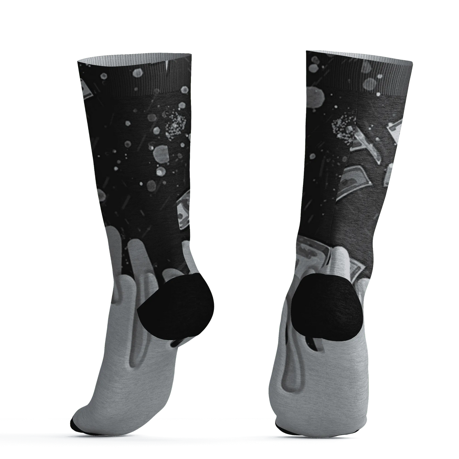 Wolf-Grey-12s-Socks-Match-BER-Dollar-3D