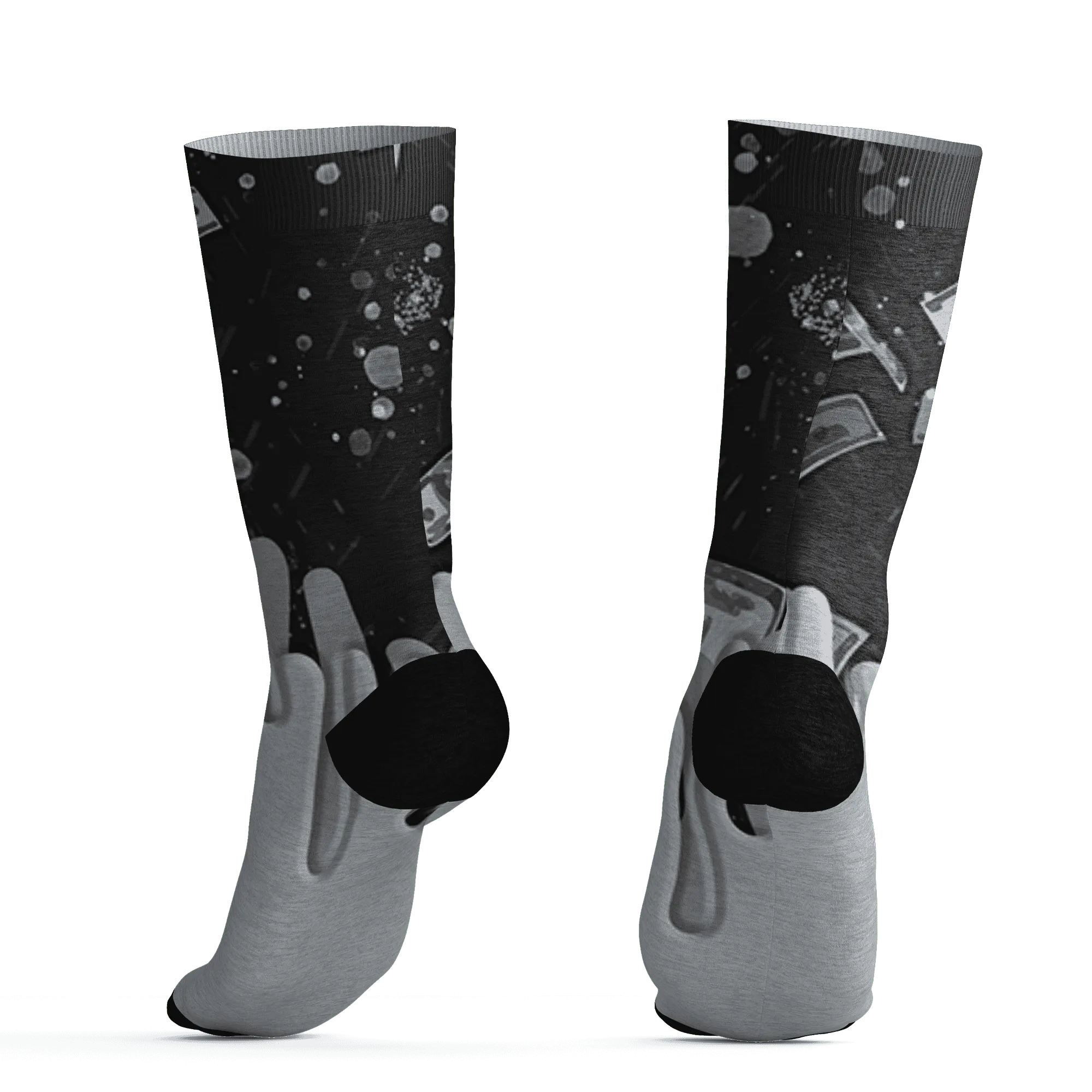 Wolf-Grey-12s-Socks-Match-BER-Dollar-3D