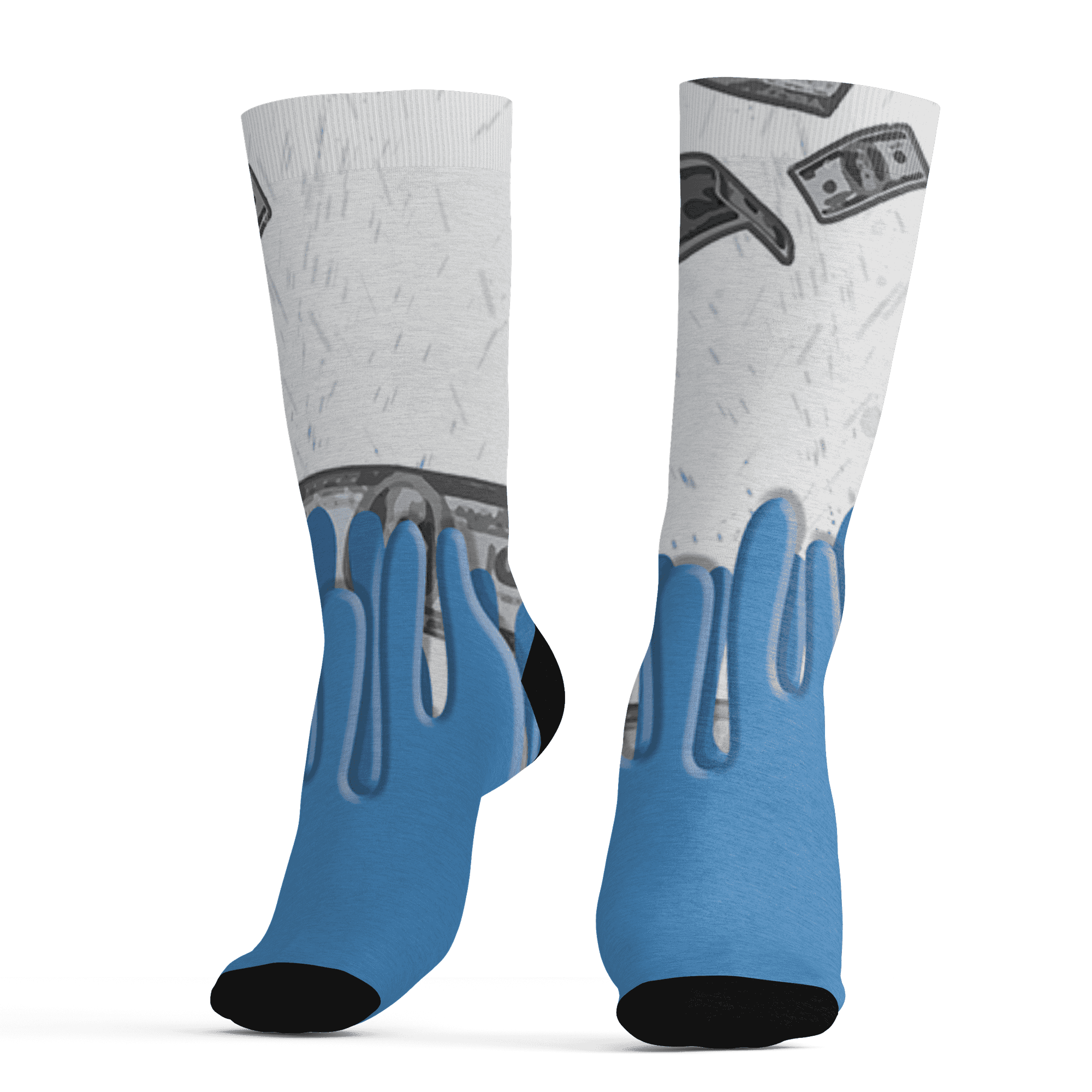 Carolina-Blue-Univercitii-17s-Socks-Match-BER-Dollar-3D