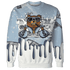 Mid Diffused Blue Grey 1s Sweatshirt Match BER Dollar 3D All-Over Print - NastyJamz