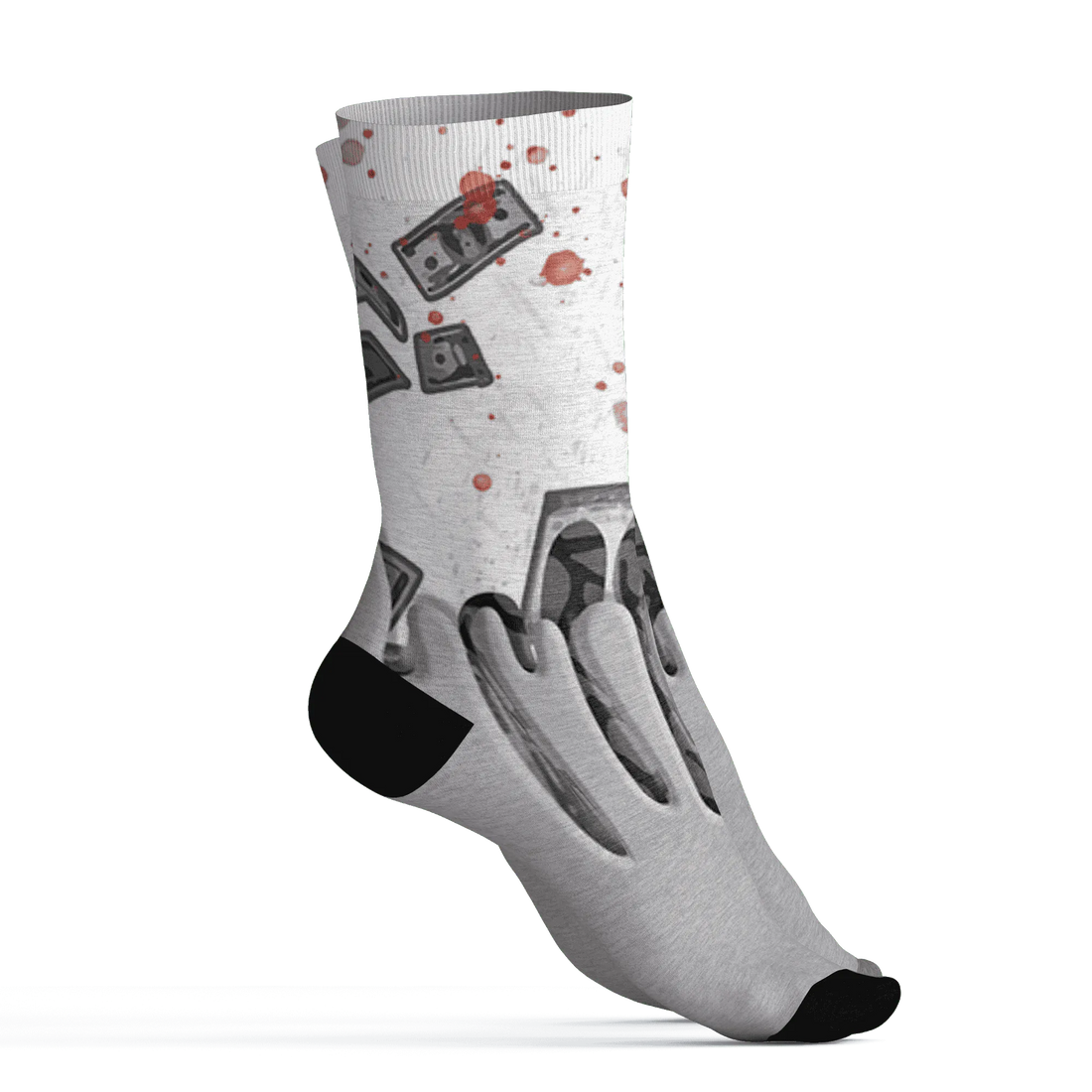 Cement-Grey-3s-Socks-Match-BER-Dollar-3D