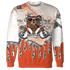 Georgia Peach 3s Sweatshirt Match BER Dollar 3D All-Over Print - NastyJamz