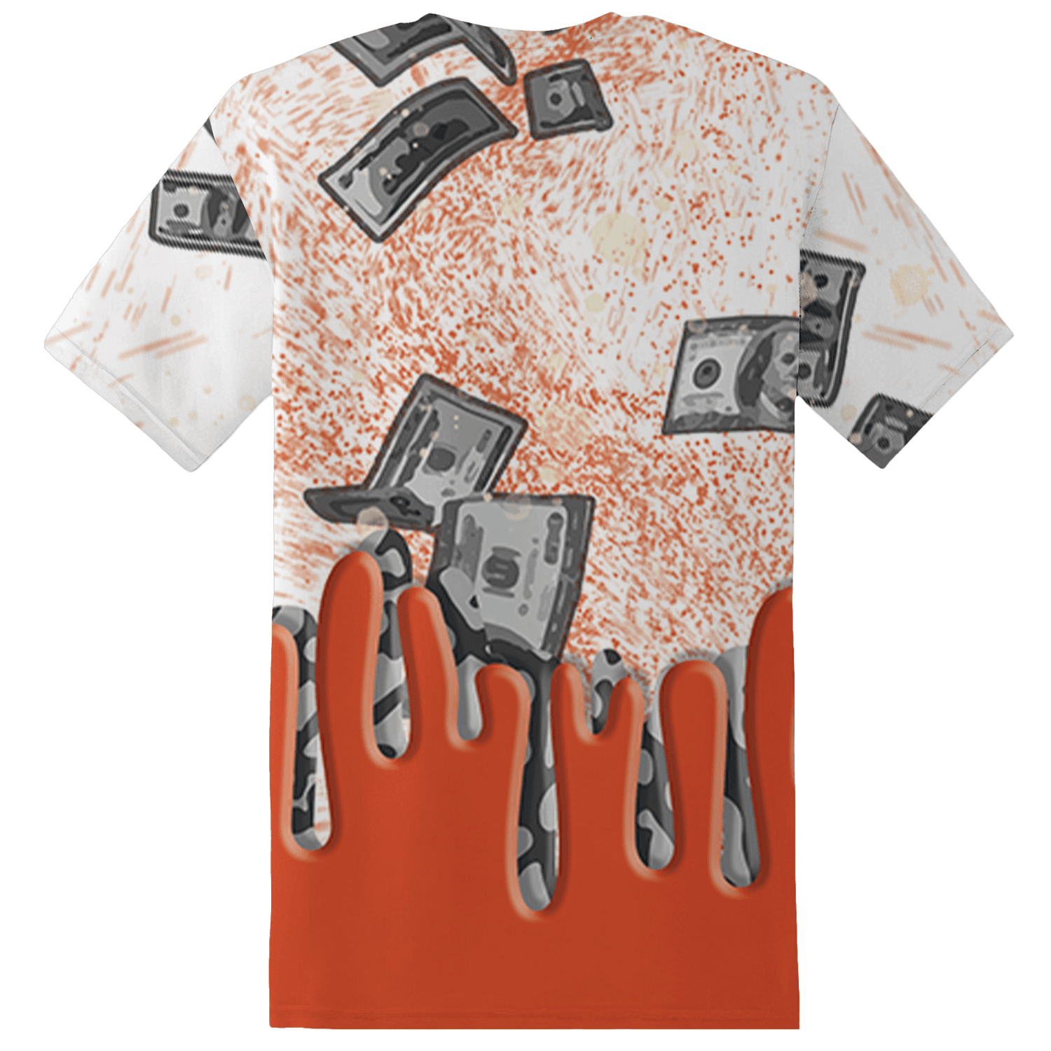 Georgia Peach 3s T Shirt Match BER Dollar 3D All-Over Print - NastyJamz
