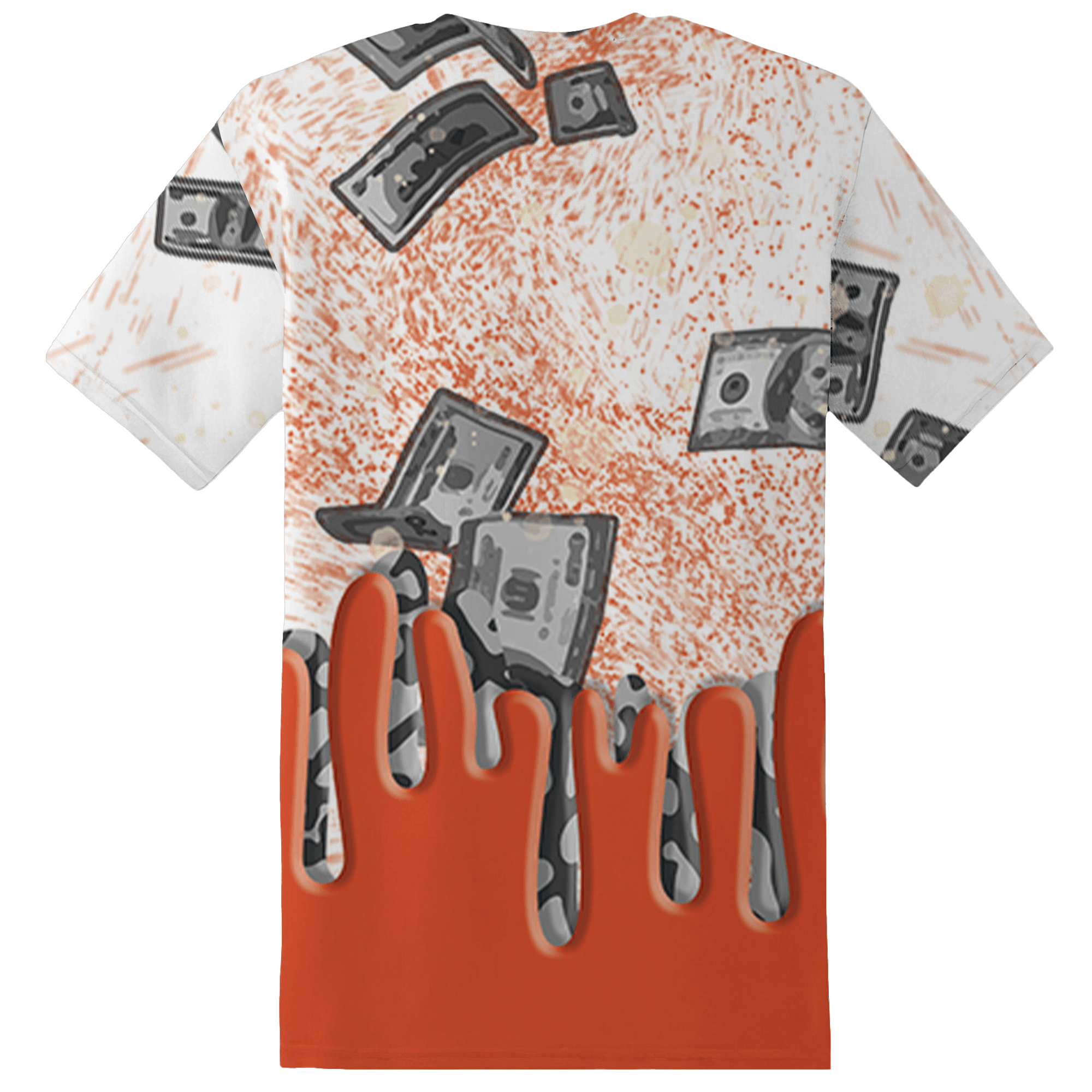 Georgia Peach 3s T Shirt Match BER Dollar 3D All-Over Print - NastyJamz