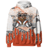 Georgia Peach 3s Hoodie Match BER Dollar 3D All-Over Print - NastyJamz
