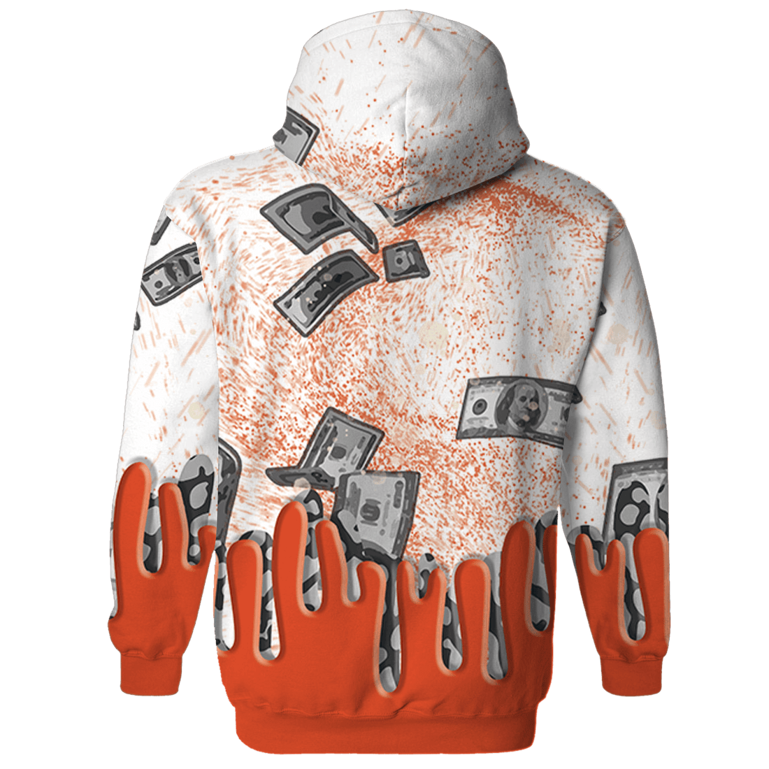 Georgia Peach 3s Hoodie Match BER Dollar 3D All-Over Print - NastyJamz