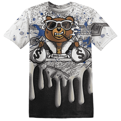 Quaiii 54 3s T Shirt Match BER Dollar 3D All-Over Print - NastyJamz