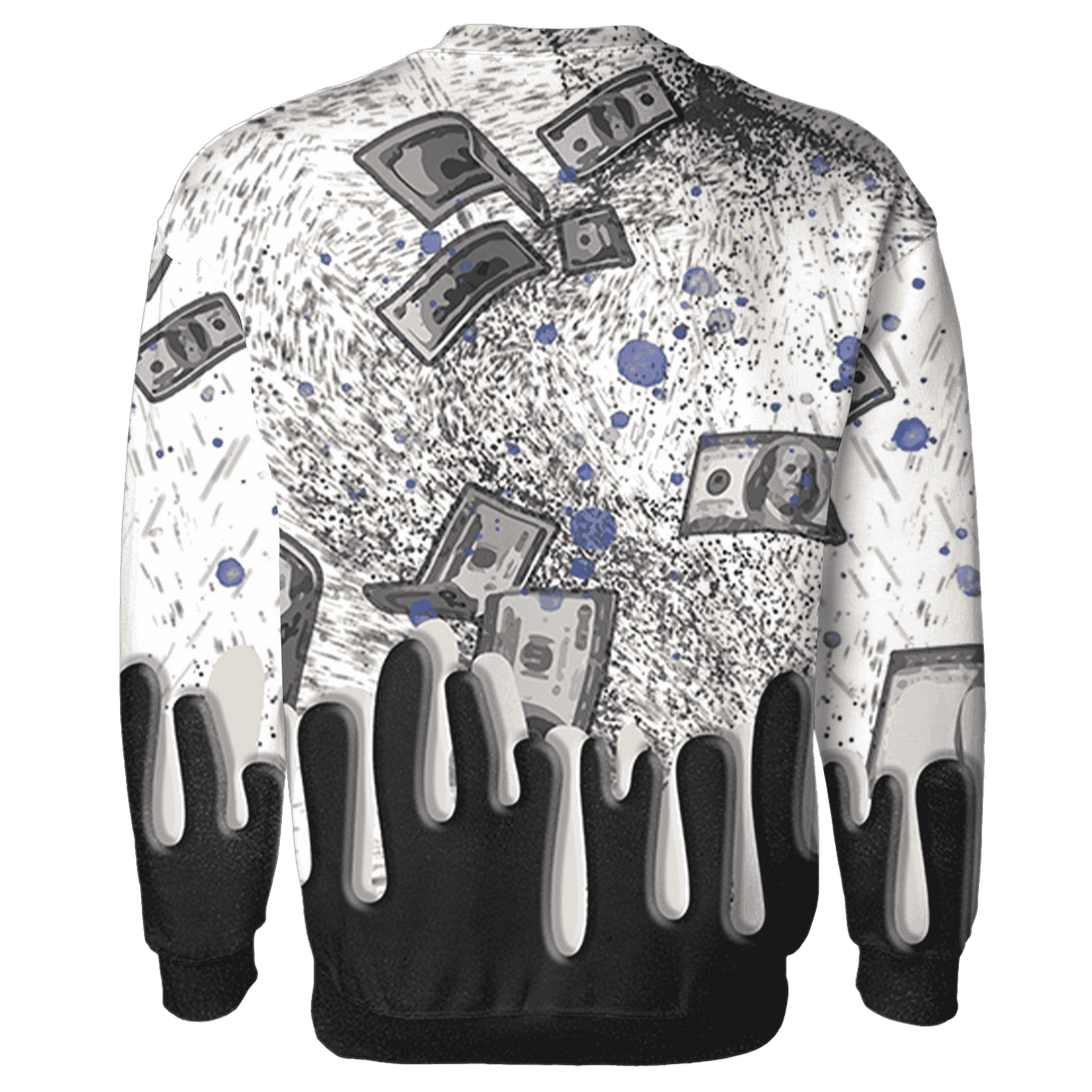 Quaiii 54 3s Sweatshirt Match BER Dollar 3D All-Over Print - NastyJamz