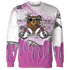 GS Hyper Violet 4s Sweatshirt Match BER Dollar 3D All-Over Print - NastyJamz