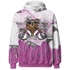 GS Hyper Violet 4s Hoodie Match BER Dollar 3D All-Over Print - NastyJamz