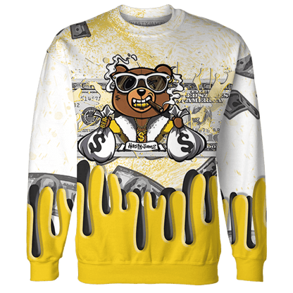 Vivid Sulfur 4s Sweatshirt Match BER Dollar 3D All-Over Print - NastyJamz