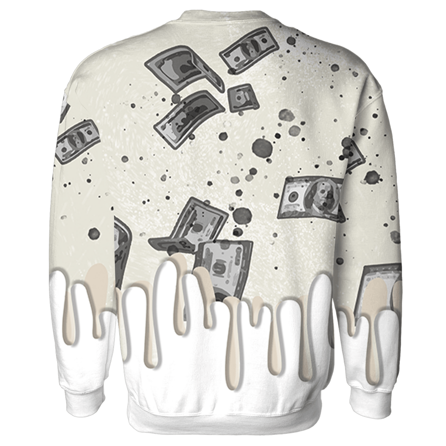 SE Sail 5s Sweatshirt Match BER Dollar 3D All-Over Print - NastyJamz