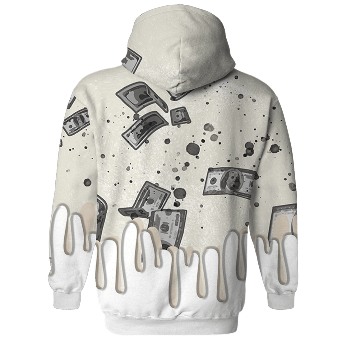 SE Sail 5s Hoodie Match BER Dollar 3D All-Over Print - NastyJamz