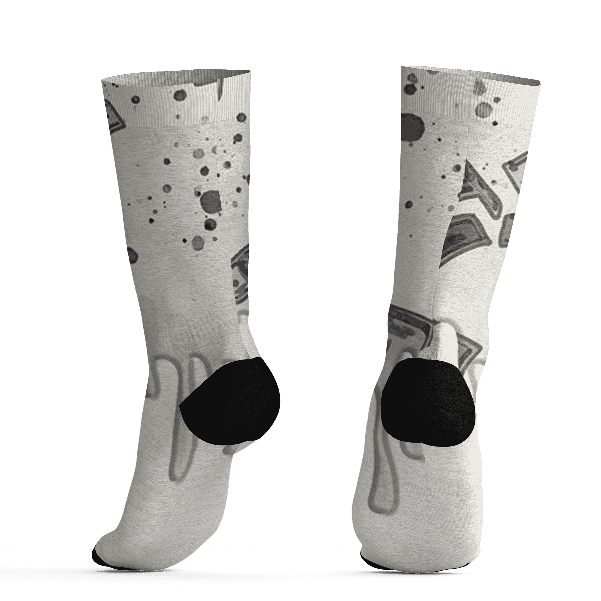 AJ 5 SE Sail Socks Match BER Dollar 3D All-Over Print - NastyJamz