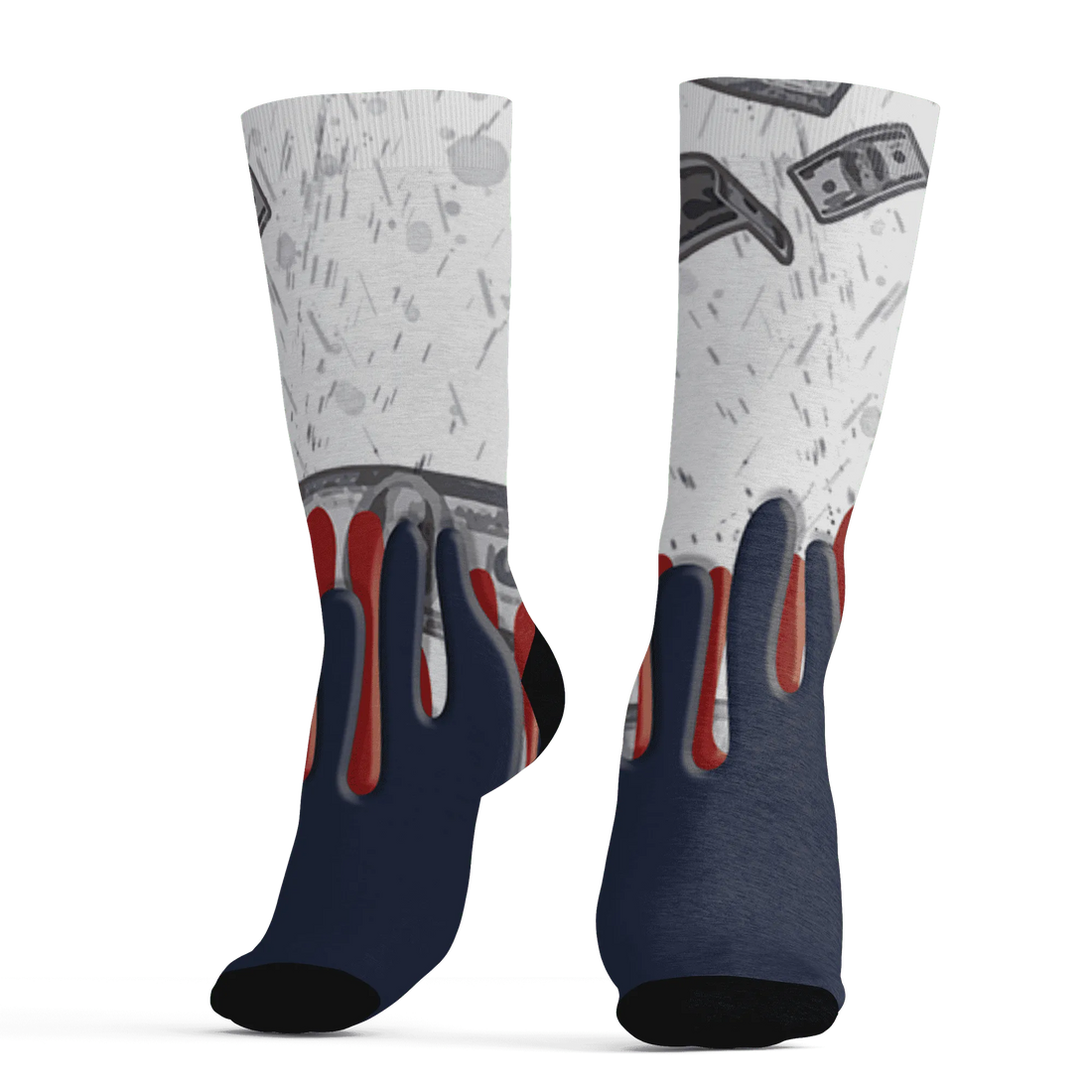 White-Navy-6s-Socks-Match-BER-Dollar-3D