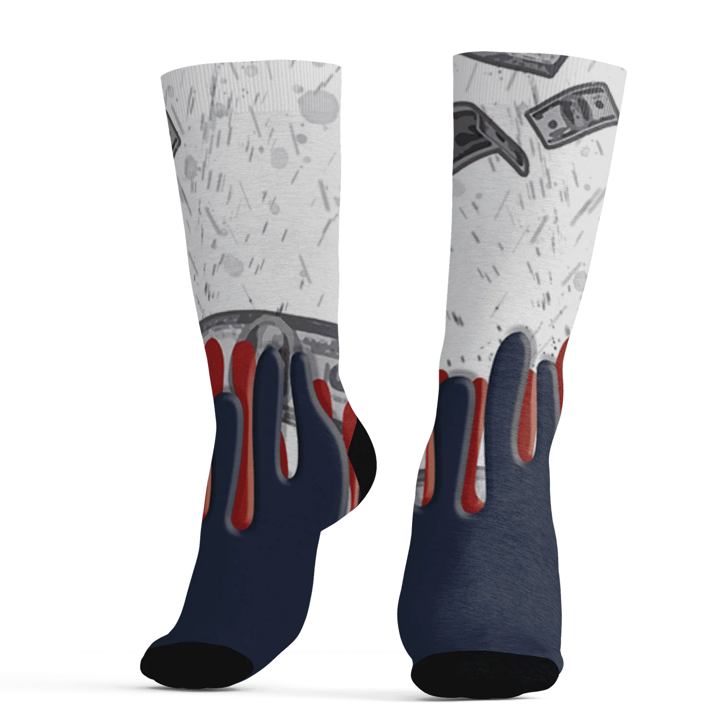 White-Navy-6s-Socks-Match-BER-Dollar-3D