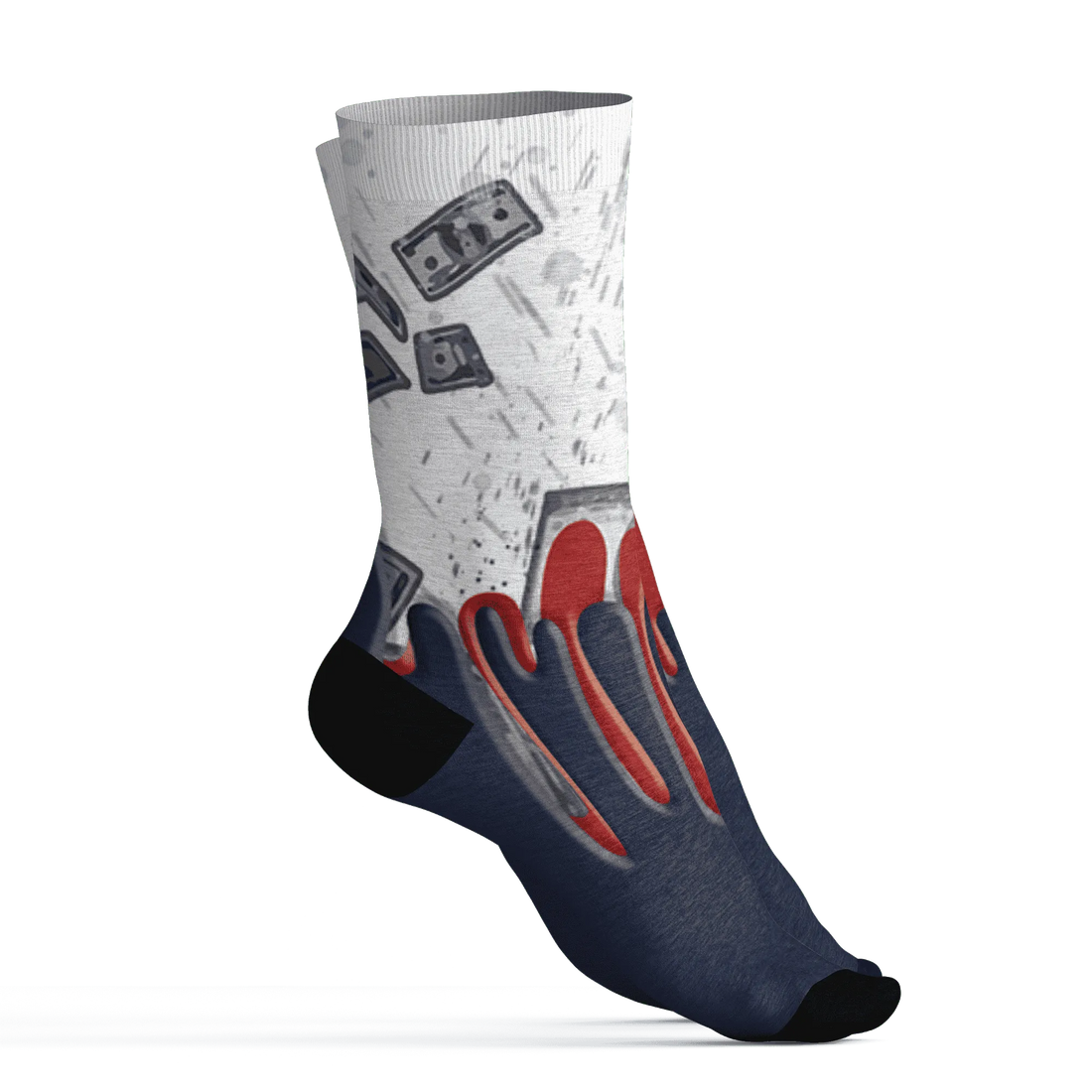 White-Navy-6s-Socks-Match-BER-Dollar-3D