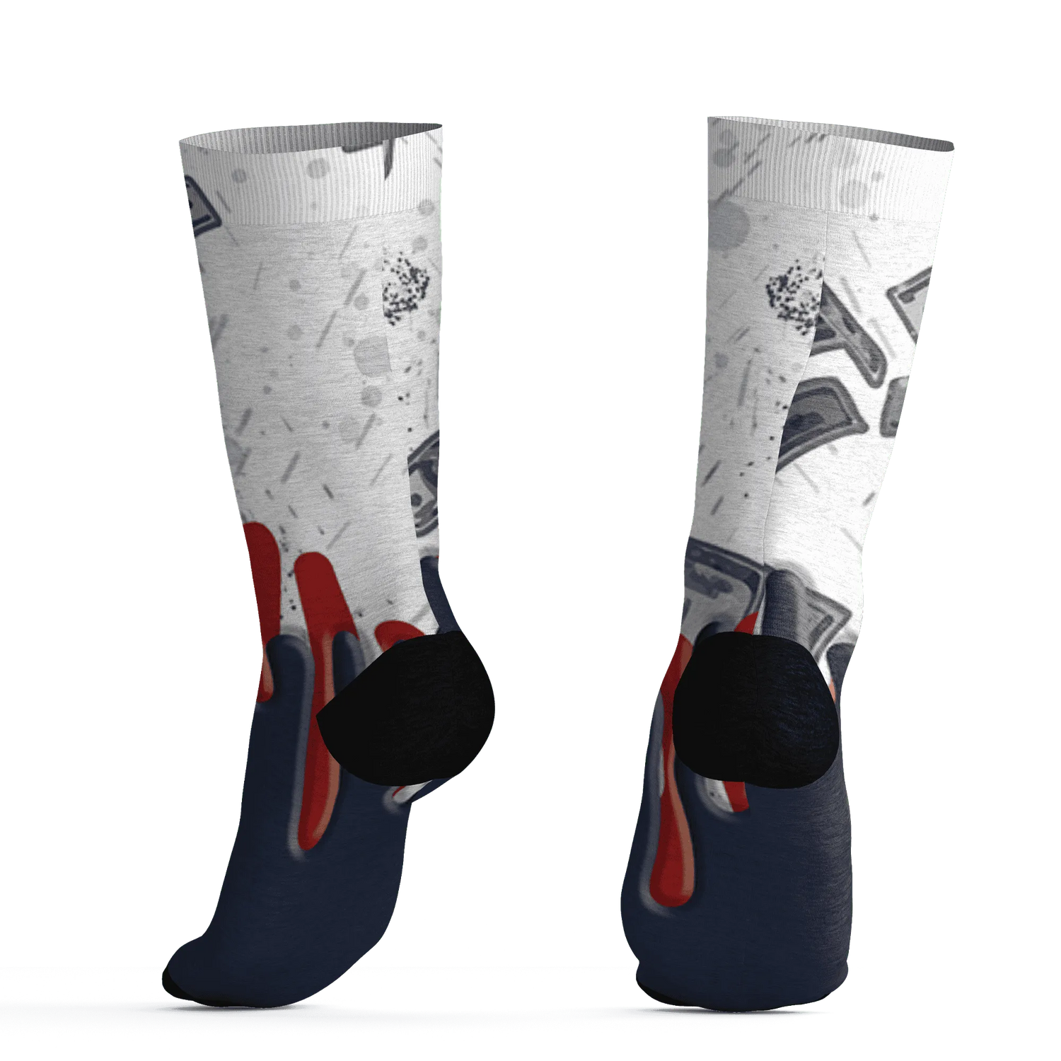 White-Navy-6s-Socks-Match-BER-Dollar-3D