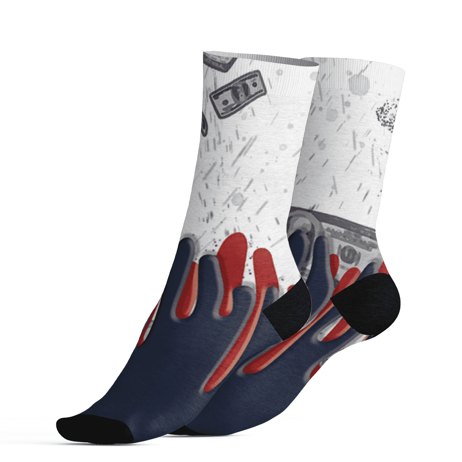 White-Navy-6s-Socks-Match-BER-Dollar-3D