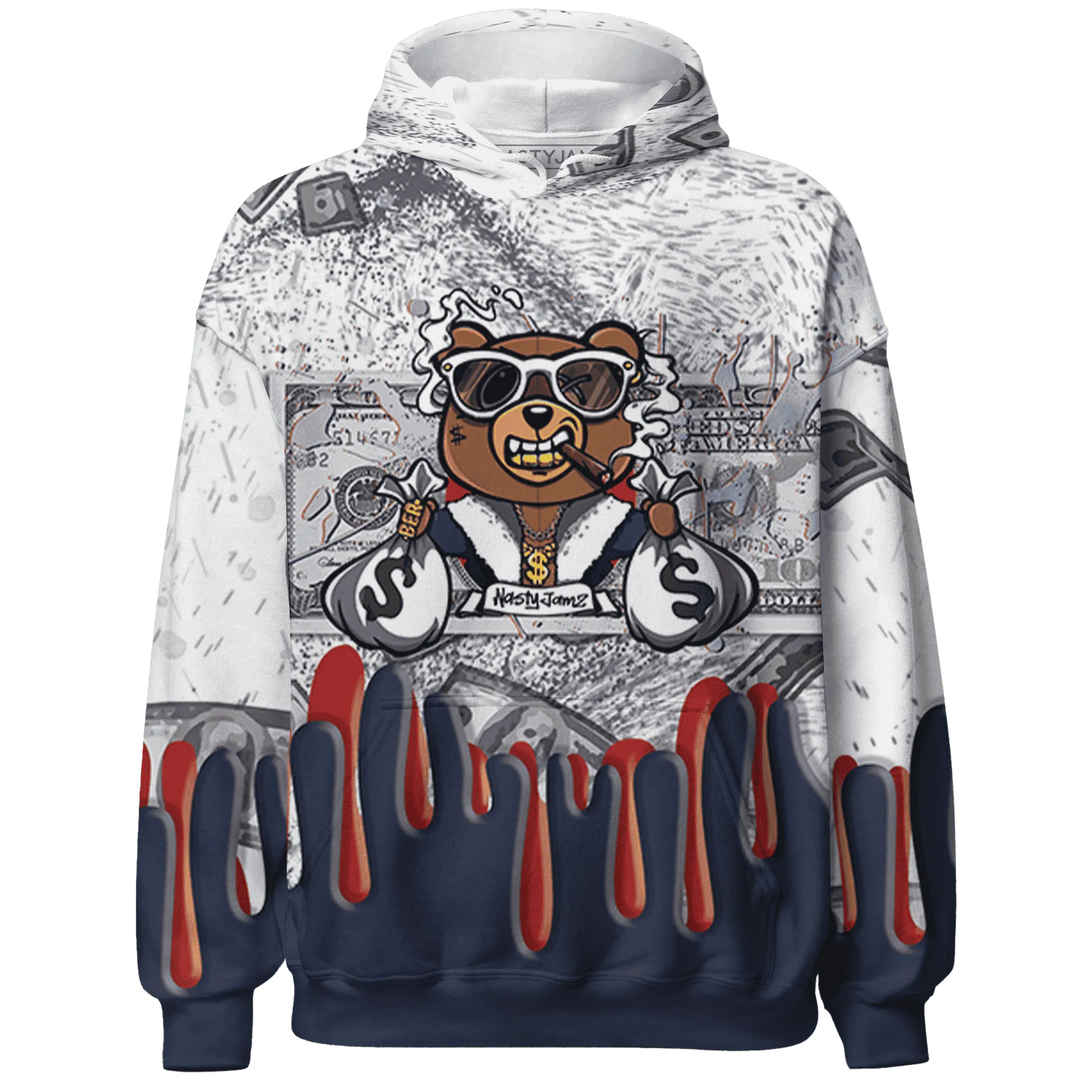 White-Navy-6s-Hoodie-Match-BER-Dollar-3D