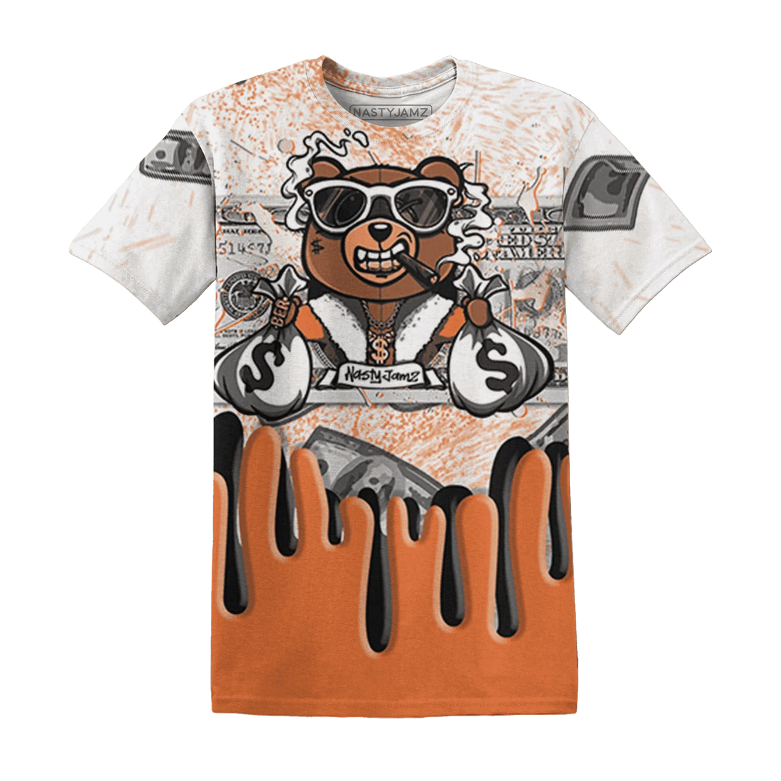 AM-TW-White-Orange-T-Shirt-Match-BER-Dollar-3D