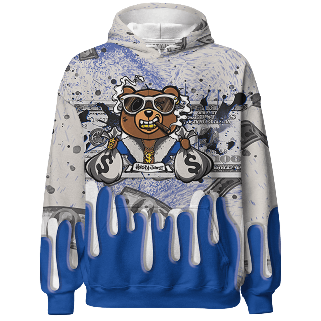 Air Max 1 86 Royal Hoodie Match BER Dollar 3D All-Over Print - NastyJamz