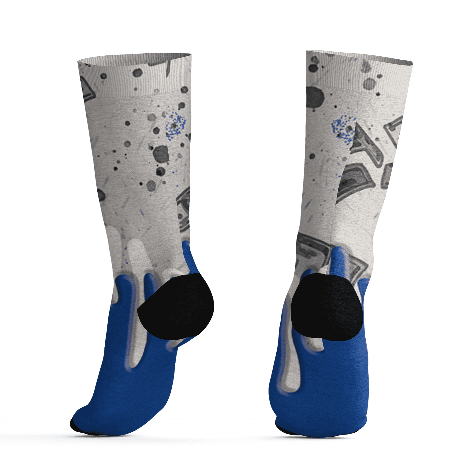 Air Max 1 86 Royal Socks Match BER Dollar 3D All-Over Print - NastyJamz