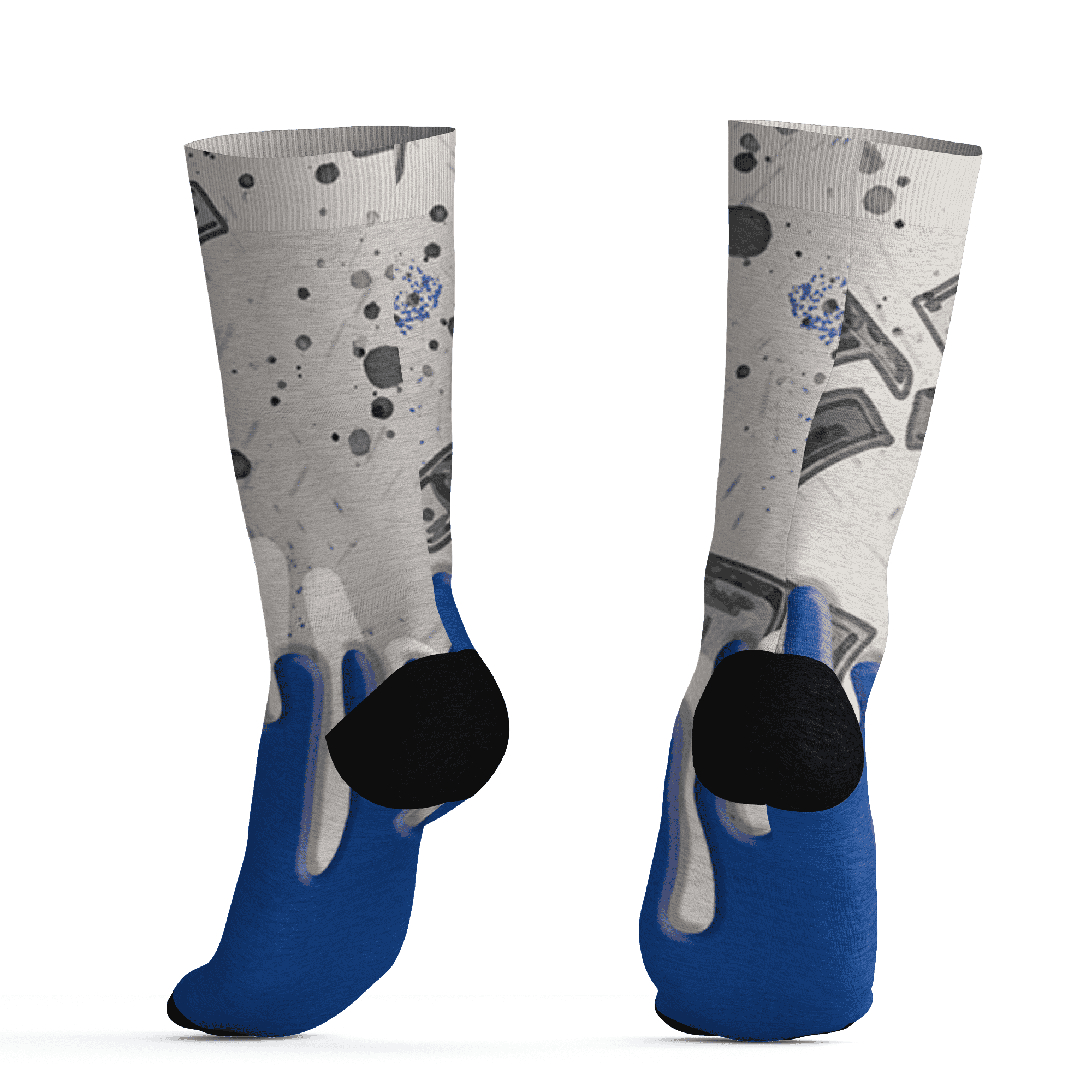 Air Max 1 86 Royal Socks Match BER Dollar 3D All-Over Print - NastyJamz