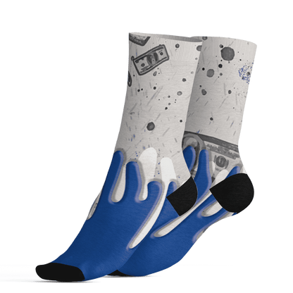 Air Max 1 86 Royal Socks Match BER Dollar 3D All-Over Print - NastyJamz
