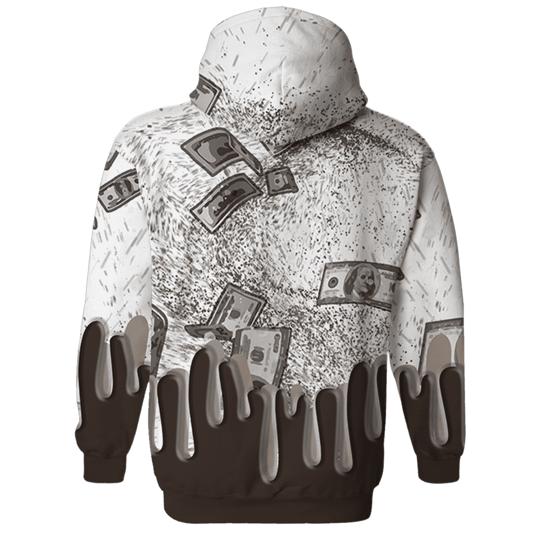 Dunk Low Baroque Brown Hoodie Match BER Dollar 3D All-Over Print - NastyJamz